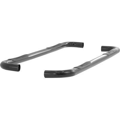 Aries Nerf Bars Stainless Steel Gloss Black 3in Side Series, Lifetime limited warranty with 5-year on finish 214046