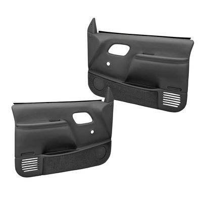 Coverlay Door Trim Panel Dark Gray Replacement Series, Front, Driver & Passenger Side, Lifetime limited warranty 18-59N-DGR