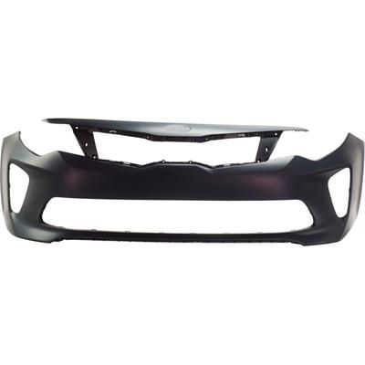 Replacement Bumper Cover Primed, Front, 1-year unlimited-mileage warranty RK01030003PQ