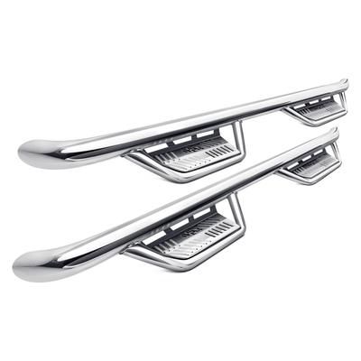 Nfab Nerf Bars Stainless Steel Polished, Lifetime N-Fab limited warranty with 5-year on finish HPC1775CC-SS