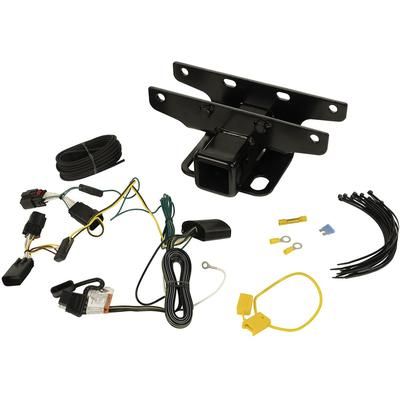 Rugged Ridge Hitch Powdercoated Black Hitch, Rear, 5-year limited warranty 11580.57