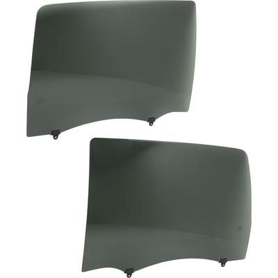 Replacement Door Glass, Rear, Driver & Passenger Side, 1-year unlimited-mileage warranty SET-RT48130005