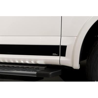 Putco Rocker Panel Trim Stainless Steel Black Platinum, Lifetime limited warranty 9751444BP