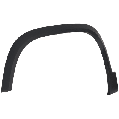 Replacement Fender Flares Plastic Textured Black, Front, Driver Side, 1-year unlimited-mileage warranty RG22130014