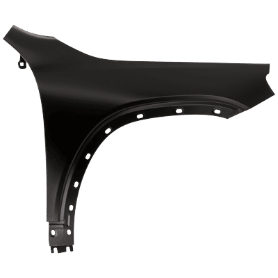 Replacement Fender Aluminum Primed, Front, Passenger Side, 1-year unlimited-mileage warranty RM22010045