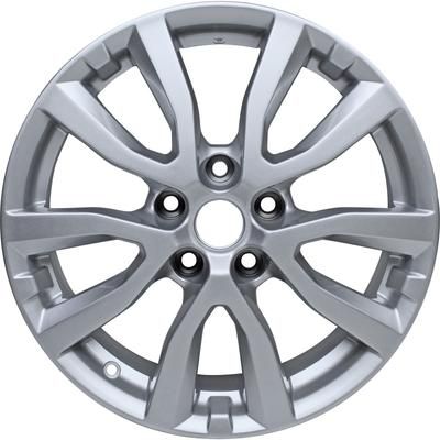 AutoWheels Wheel Aluminum Silver, Jante 2-Year Limited Warranty ALY62746U20N