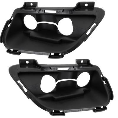 Replacement Valance Plastic Primed, Front, Driver & Passenger Side, 1-year unlimited-mileage warranty SET-RF01750019