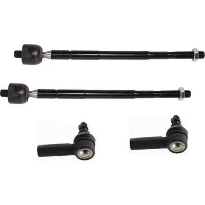 TrueDrive Tie Rod End, Front, Driver & Passenger Side, Inner Outer, 1-year unlimited-mileage warranty SET-RT28210067-4