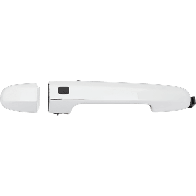 Replacement Exterior Door Handle Plastic Chrome, Front, Passenger Side, 1-year unlimited-mileage warranty RK46250011K