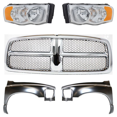 Replacement Fender Steel Primed, Front, Driver & Passenger Side, 1-year unlimited-mileage warranty KIT-022423-629