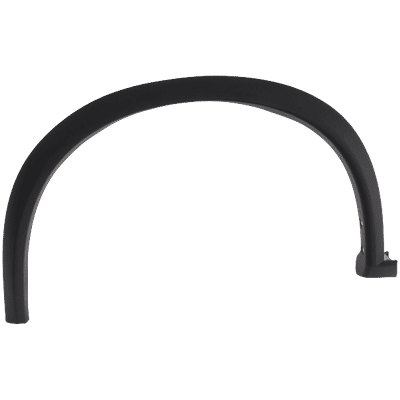 Replacement Fender Flares Plastic Textured Black, Rear, Driver Side, 1-year unlimited-mileage warranty RN22130010Q