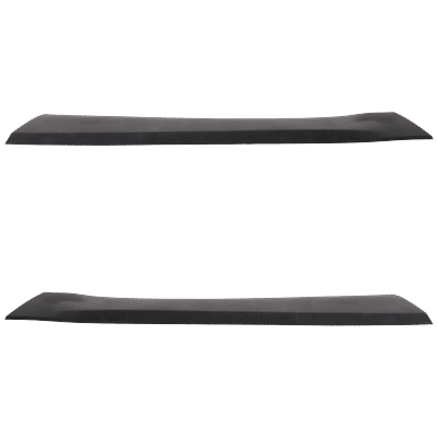 Replacement Door Molding & Beltlines Textured Black, Front, Driver Passenger Side, 1-year unlimited-mileage warranty SET-RJ46170007