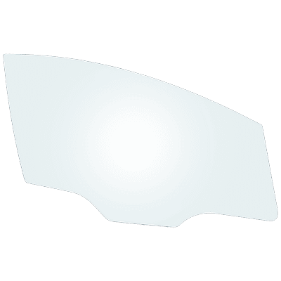 Replacement Door Glass, Front, Passenger Side, 1-year unlimited-mileage warranty RF48010035