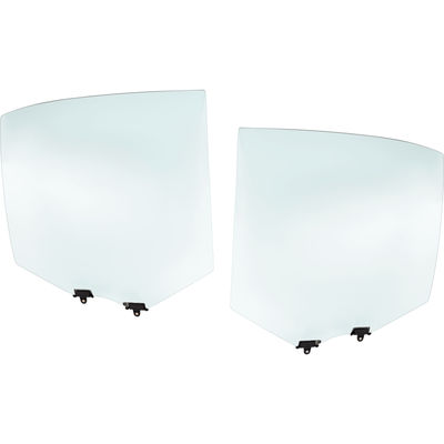 Replacement Door Glass, Rear, Driver & Passenger Side, 1-year unlimited-mileage warranty SET-RB48130001