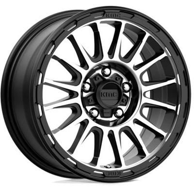 KMC Wheel Aluminum Satin Black, Lifetime limited warranty KM54278045538