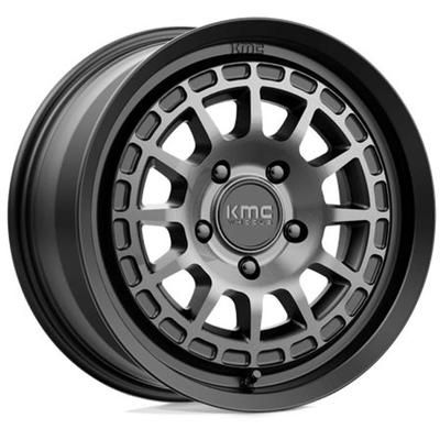 KMC Wheel Aluminum Black, Lifetime Structural Limited Warranty With 1 Year On Finish KM71978012435