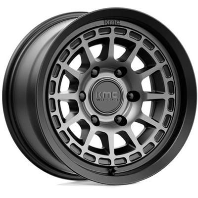 KMC Wheel Aluminum Black, Lifetime Structural Limited Warranty With 1 Year On Finish KM71978068420