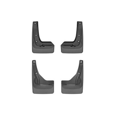 Weathertech Mud Flaps Thermoplastic Black, Front & Rear, Driver Passenger Side, Lifetime limited warranty 110180-120180