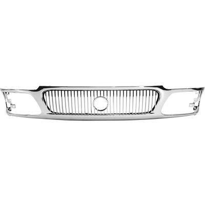 Replacement Grille Assembly Plastic Chrome Grille, 1-year unlimited-mileage warranty FD5220