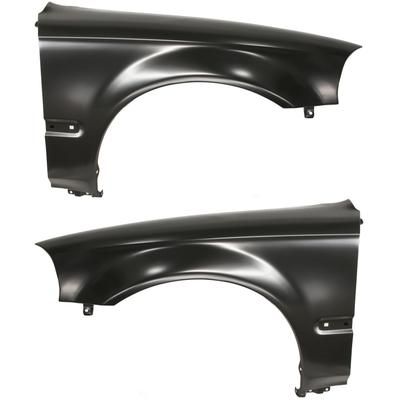 Replacement Fender Steel Primed, Front, Driver & Passenger Side, 1-year unlimited-mileage warranty SET-9601