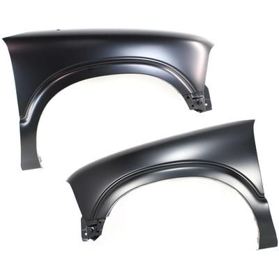 Replacement Fender Steel Primed, Front, Driver & Passenger Side, 1-year unlimited-mileage warranty SET-6981