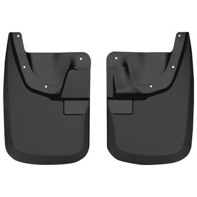 Husky Liners Mud Flaps Plastic Black Custom Fit Series, Front, Driver & Passenger Side, Lifetime limited warranty 56681