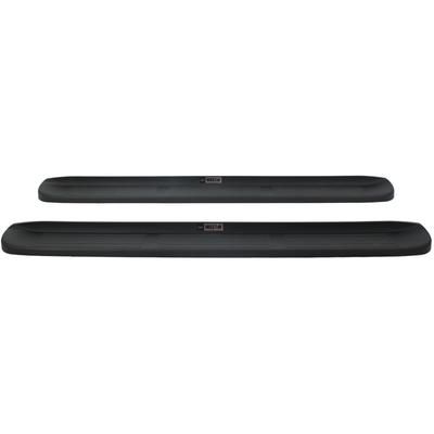 Westin Running Boards Aluminum Powdercoated Black Molded Series, 5-year limited warranty 27-0000