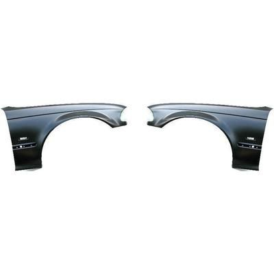 Replacement Fender Steel Primed, Front, Driver & Passenger Side, 1-year unlimited-mileage warranty SET-B216