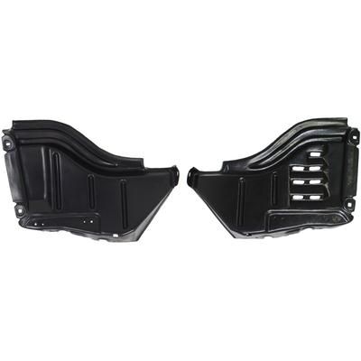 Replacement Fender Liner, Front, Driver & Passenger Side, Front Section, 1-year unlimited-mileage warranty SET-RBT222103