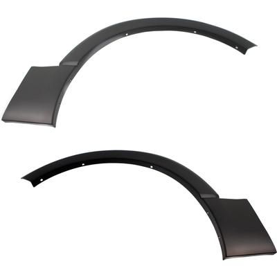 Replacement Fender Flares Plastic Primed, Front, Driver & Passenger Side, Upper Section, 1-year unlimited-mileage warranty SET-REPF221307