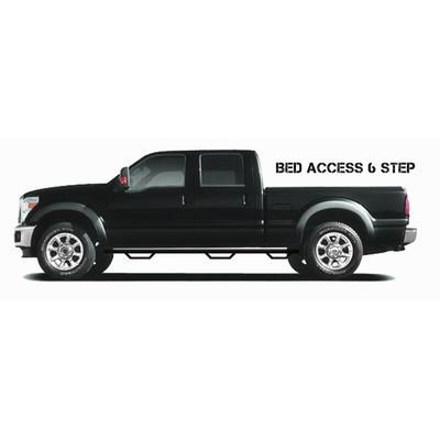 Nfab Nerf Bars Steel Powdercoated Textured Black N-Fab Bed Access, Lifetime limited warranty with 5-year on finish C07100QC-6-TX