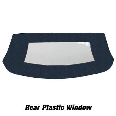 Kee Auto Top Convertible Rear Window Vinyl Dark Blue, CD1073CO16SP