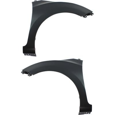 Replacement Fender Steel Primed, Front, Driver & Passenger Side, 1-year unlimited-mileage warranty SET-REPH220185