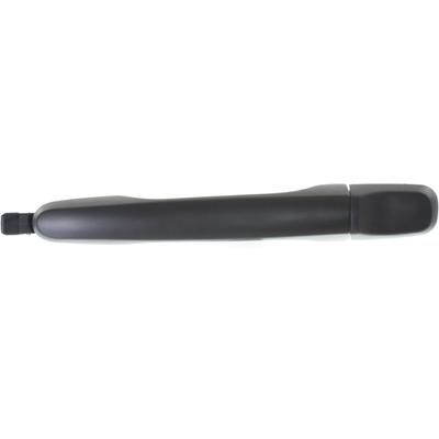 Replacement Exterior Door Handle Primed, Rear, Driver Side, 1-year unlimited-mileage warranty REPA491340