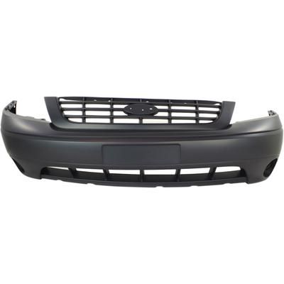 Replacement Bumper Cover Primed, Front, 1-year unlimited-mileage warranty REPF010396P