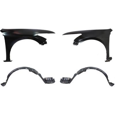 Replacement Fender Steel Primed, Front, Driver & Passenger Side, 1-year unlimited-mileage warranty KIT-90115-06