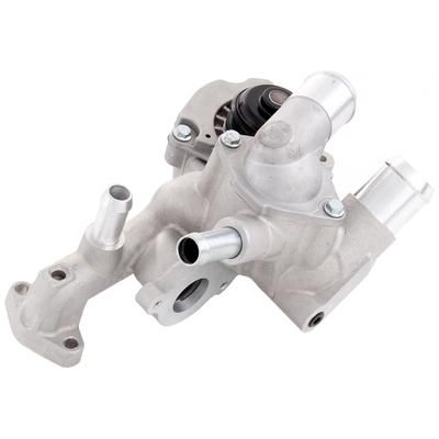 Gates Water Pump Aluminum Natural OE Replacement Series, Lifetime limited warranty 41083BHWT