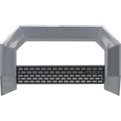 Aries Bull Bar Aluminum Powdercoated Chrome AdvantEDGE Series, Front, Lifetime limited warranty with 5-year on finish 2153002