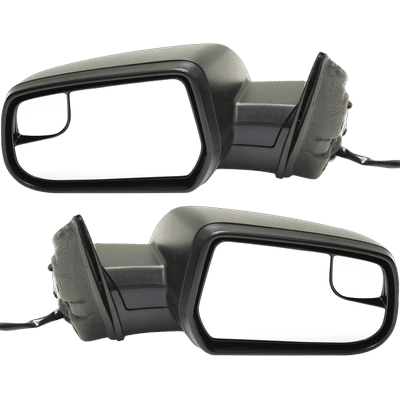 Kool Vue Mirror Textured Black, Driver & Passenger Side, 1-year limited warranty SET-GM102ER