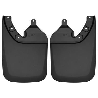 Husky Liners Mud Flaps Plastic Black Custom Fit Series, Rear, Driver & Passenger Side, Lifetime limited warranty 57941