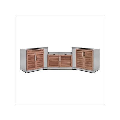 NewAge Outdoor Kitchens Grove 5-Piece Outdoor Kitchen Set (No Countertop)