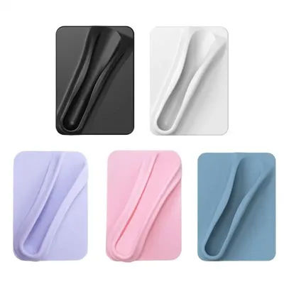 Lipstick Phone Holder DIY Lipstick Lip Holder Soft Silicone Case Lip Gloss Holder Makeup Cover Portable Phone Stand Cover