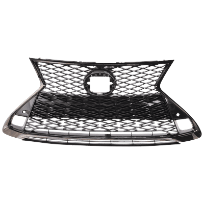 JC Whitney Grille Assembly ABS Plastic Chrome Grille, 1-year unlimited-mileage warranty RL07010082