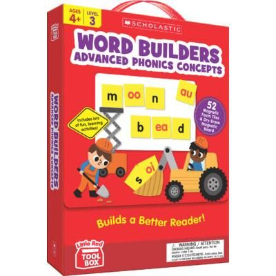 Little Red Tool Box: Word Builders: Advanced Phonics Concepts