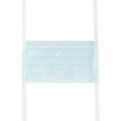 Medline ASTM Level 1 Surgical Face Mask with Ties, Anti-Fog Foam Strip, Blue, 300/CS (NON27378A)