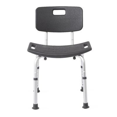 Medline Knockdown Shower Chair with Back, Microban Treated, 1 EA (MDS89745KDMGH)
