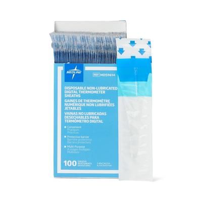 Medline Digital Oral Thermometer Sheath, 100/PK (MDS9614)