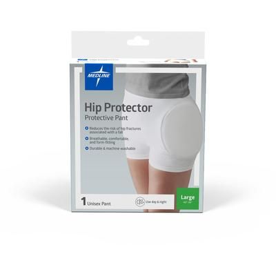 Medline Premium Hip Protector, Size L, for 40"-48" Waist, 10/CS (HIPPROTLG)