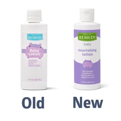 Remedy Baby Nourishing Lotion, Powder Scent, 4 oz., 60/CS (MSC095018)