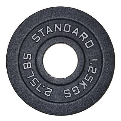 TEMU Cast Iron Weight Plates Set 1.25kg Discs Pairs Home Gym Equipment Strength Training Heavy Duty Lifting Workout Functional Fitness